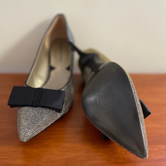 Glitter pumps with bow - Picture 4 of 4